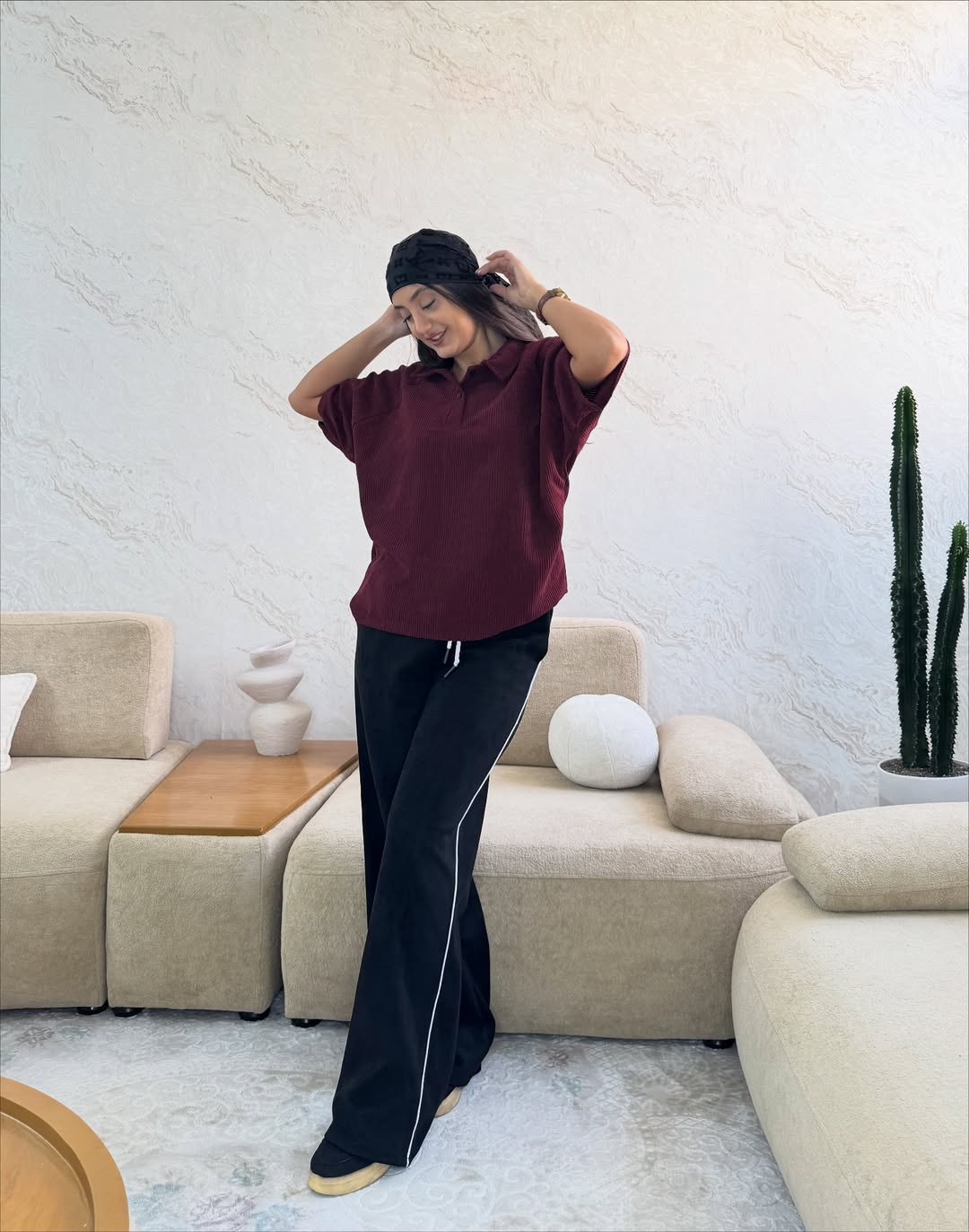 شومیز آلبالو کبریتی